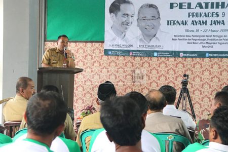 Puluhan Warga Blora dapat Pelatihan Ternak Ayam Joper dari Kemendes PDTT