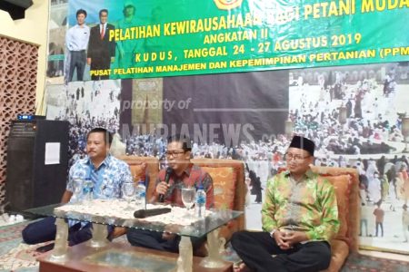 Seleksi Program Magang ke Jepang, PPMKP Gelar Pelatihan Petani Muda di P4S Al Mawaddah Kudus