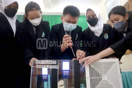 Siswa SMP 3 Pati Ciptakan Ventilasi Anti-Covid-19 untuk Isoman