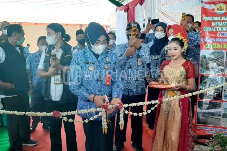 Proyek Program PISEW dan Kotaku di Grobogan Diresmikan