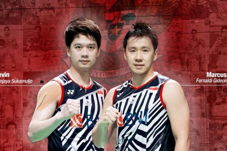 Sempat 'Bercerai', Kevin Sanjaya dan Marcus Gideon ‘Rujuk’ di Indonesia Masters 2022