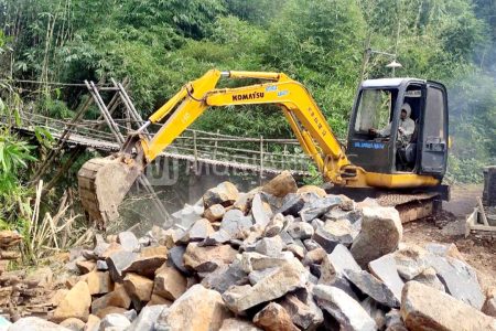 Pemilik PO Haryanto Sulap Jembatan Bambu di Kudus Jadi Permanen