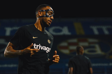 Aubameyang Main Untuk Chelsea, Pakai Topeng