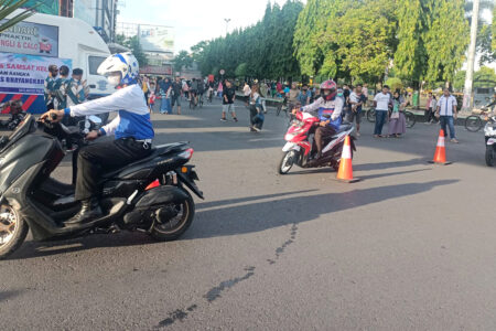Tekan Kecelakaan Lalu Lintas, Satlantas Polres Kudus Gelar Safety Riding
