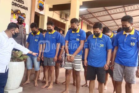 Curi Besi Hammer, Oknum Satpam PT Semen Grobogan Diringkus