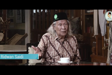 Ridwan Saidi, Budayawan Betawi Meninggal Dunia